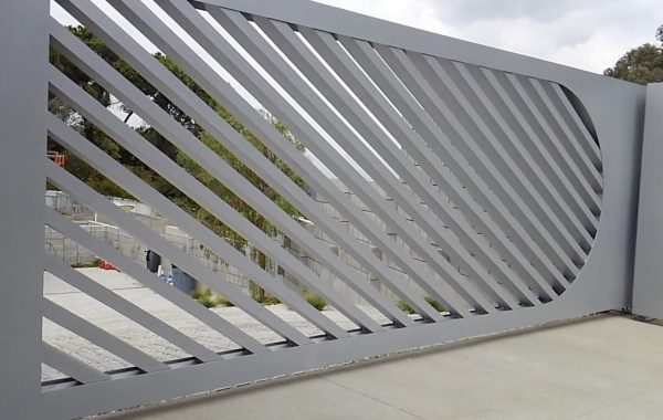 Heavy Duty Aluminum Sliding Gate in California