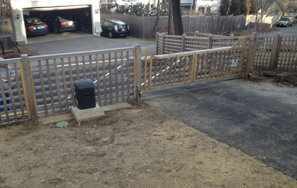 Residential Gate in Massachusetts