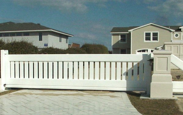 Aluminum Sliding Gate at a Residence