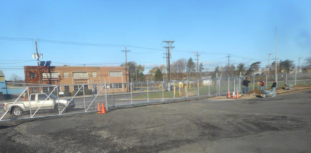 commercial chainlink gate