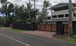 copper sliding gate in hawaii