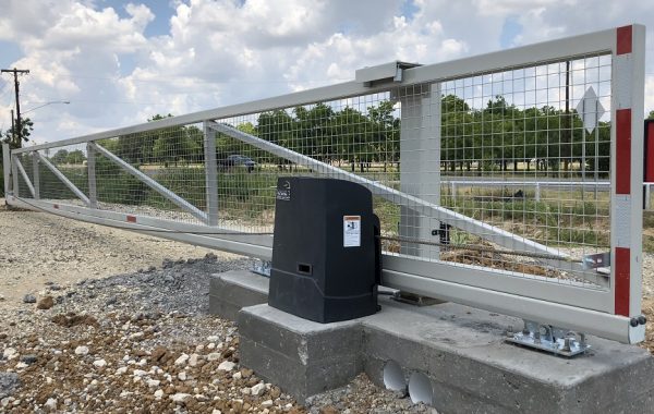 Security Gate at Texstar Ford