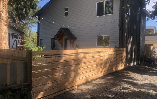 Wooden Gate in Seattle, Washington