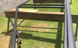 Gate frame ready for wood boardsjpeg