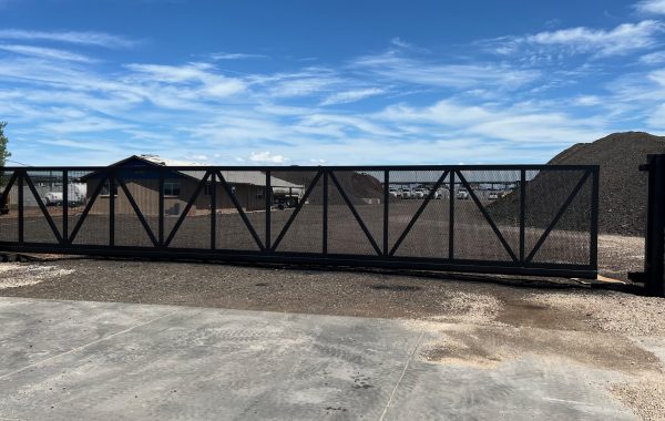 Heavy Duty Cantilever Gate at Industrial Facility in Arizona