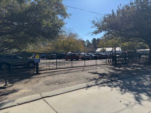 Cantilever sliding gate in Louisianna