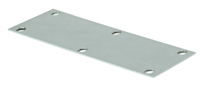 Photo of a CG-05 foundation plate with six mounting bolt holes