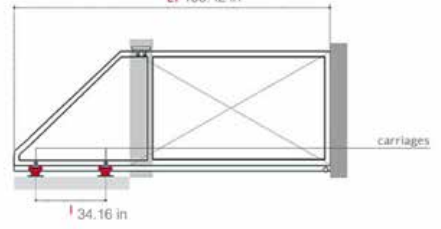Monorail track diagram