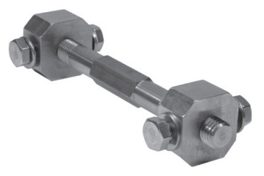 Photo of the CGI-40-2IN tension bar adaptor turnbuckle
